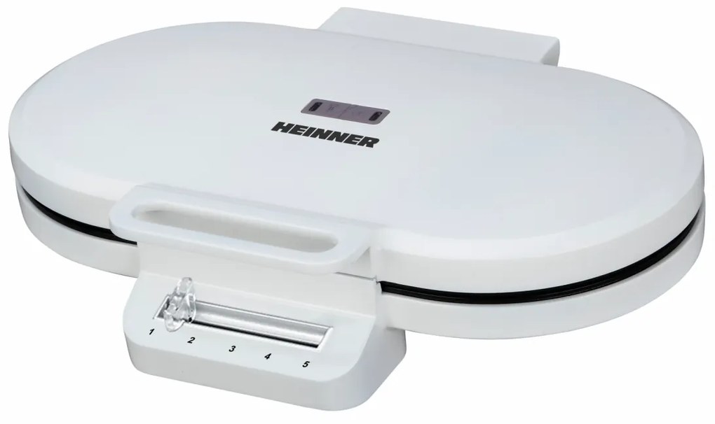 HEINNER HWF-F14002WH Βαφλιέρα 2 Θέσεων σε Σχήμα Λουλούδι 1400W