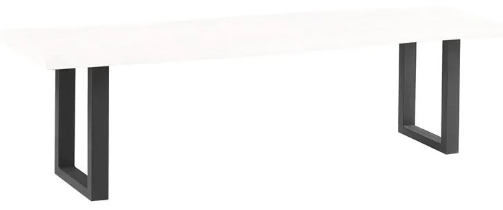 LIZARD Βάση Set 2 τεμαχίων 30x6 H.43cm για Τραπεζάκι Σαλονιού Μέταλλο Μαύρο 30x6 H.43cm ΕΜ838,L