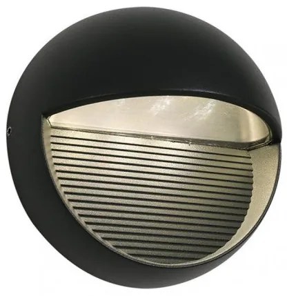 Απλίκα Φωτιστικό Τοίχου LED 6W IP65 Αλουμίνιο Γραφίτης 5223 Sunlight-5223-Ανθρακί 5223