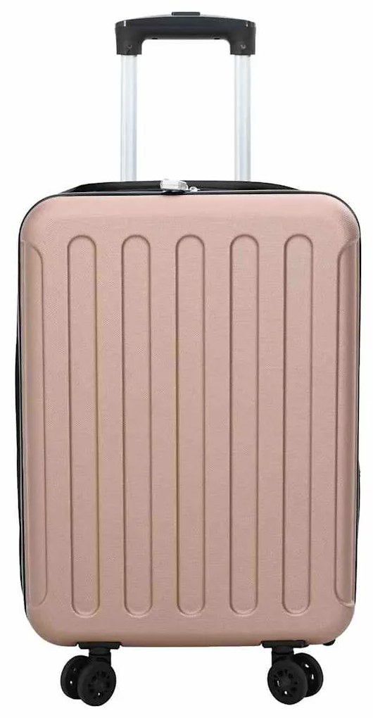 vidaXL Βαλίτσα Σκληρής Θήκης 20'' Ροζ Χρυσό 34x23x55.5 εκ. ABS