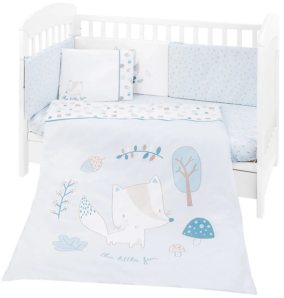 ΣΕΤ ΒΡΕΦΙΚΗ ΠΡΟΙΚΑ ΜΩΡΟΥ 6ΤΕΜ 70/140 KIKKA BOO LITTLE FOX 41101060110