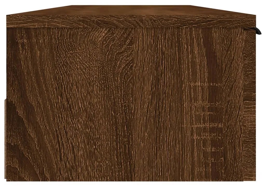 vidaXL Ντουλάπι Τοίχου Καφέ Δρυς 102x30x20 εκ. Επεξεργασμένο Ξύλο