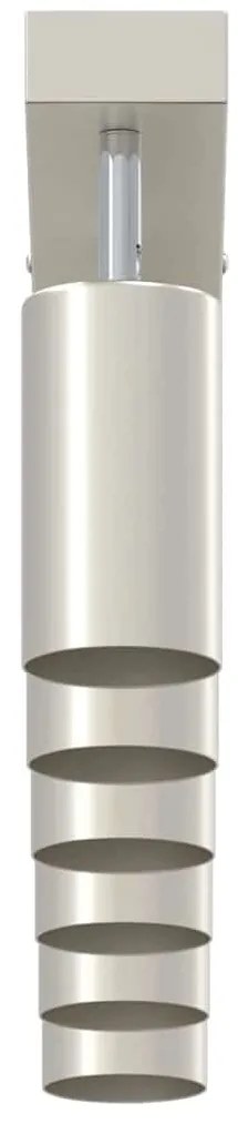 vidaXL Σποτ οροφής Βουρτσισμένο νικέλιο 73 x 5.5 x 16.5 εκ Ατσάλι