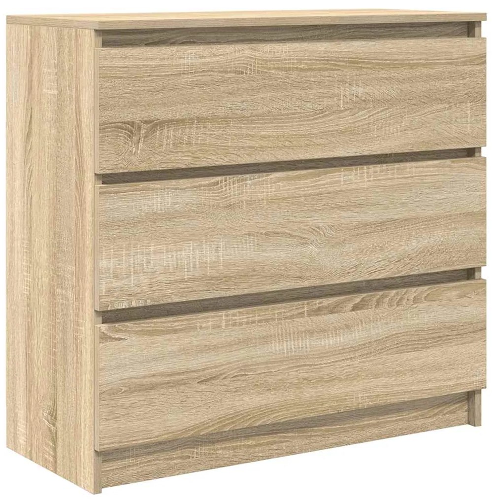 vidaXL Ντουλάπι Sonoma δρυς 80x35x76 εκ. Επεξεργασμένο Ξύλο