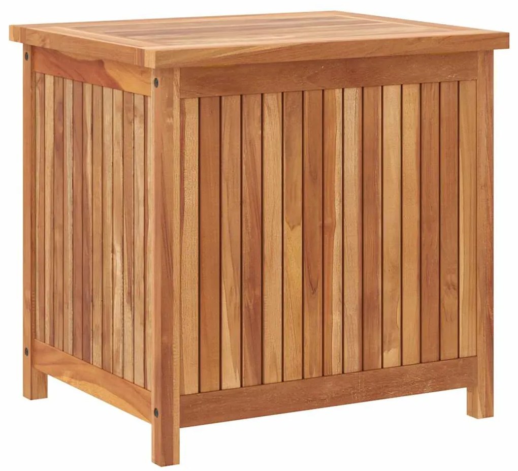 vidaXL Μπαούλο Αποθήκευσης Κήπου 120 x 50 x 58 εκ. από Μασίφ Ξύλο Teak