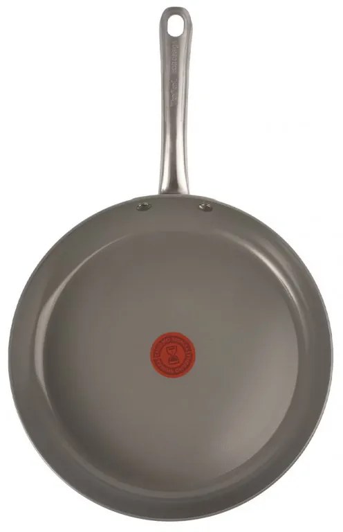 Τηγάνι Tefal C4240643 Renew+, 28 cm, Κεραμική επίστρωση, Thermo-Signal, Thermo-Fusion, Thermo-Spot, Induction, Γκρι
