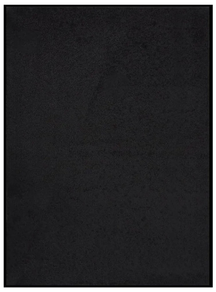 vidaXL Πατάκι Εισόδου Μαύρο 60 x 80 εκ.