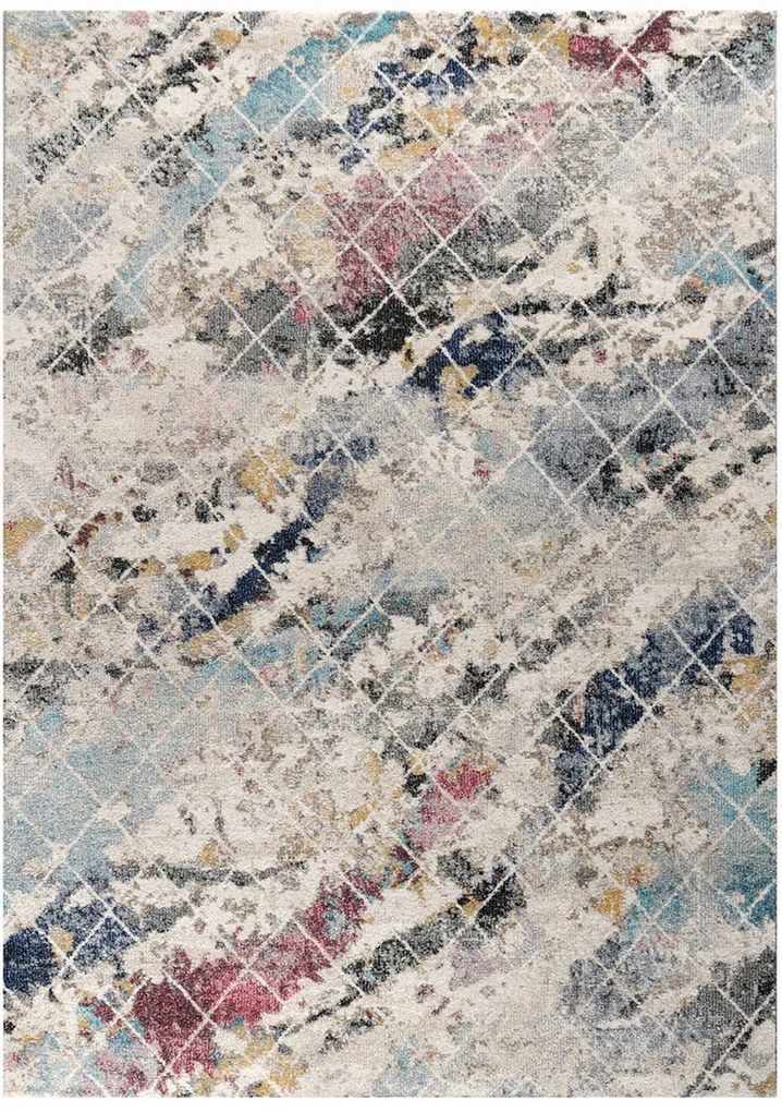 Σετ Χαλιά Κρεβατοκάμαρας 3Τμχ. Salsa 39553-110 Beige-Multi Merinos ΣΕΤ (2 67x150 & 67x230) Heatset Frize