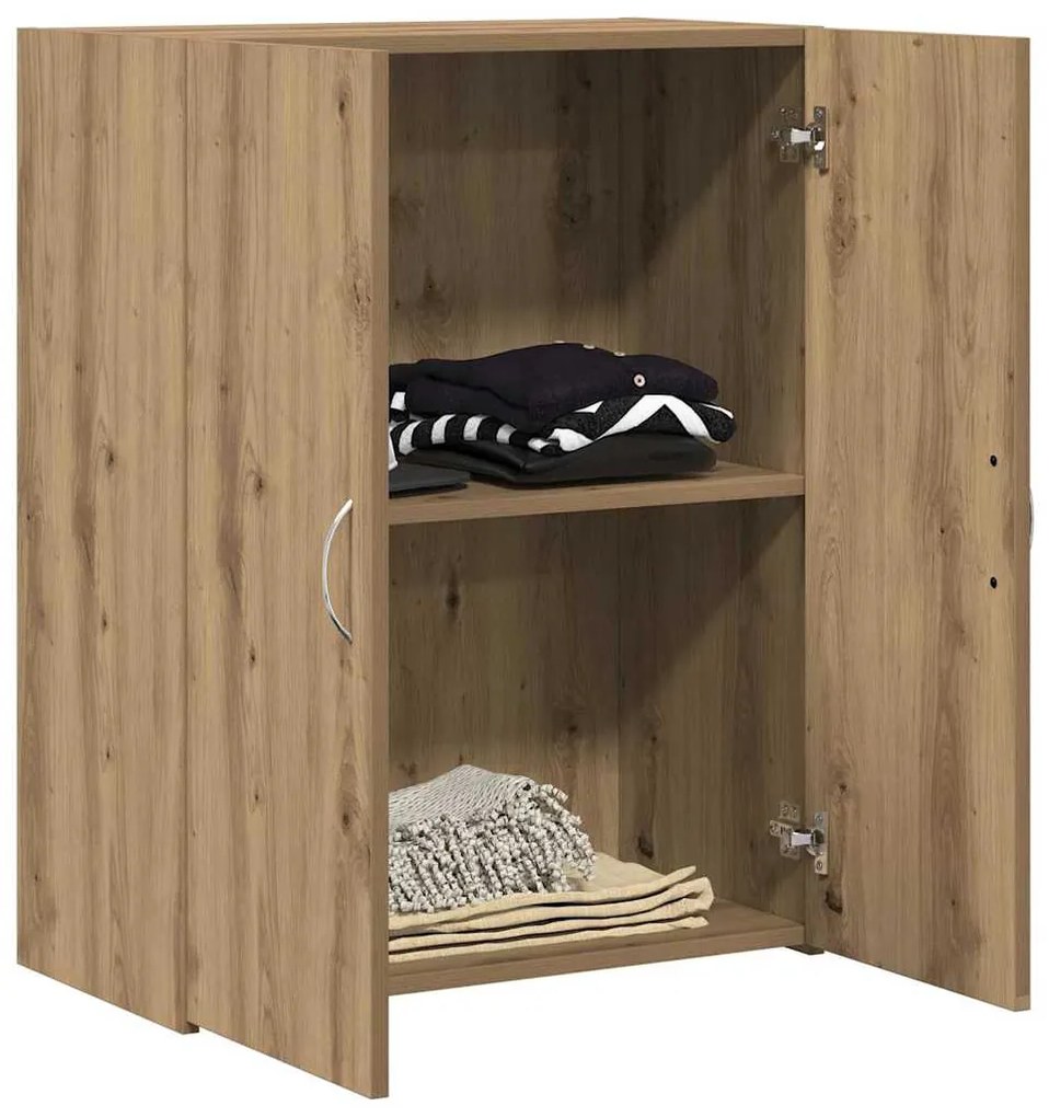 vidaXL Γραφείο Ντουλάπι με ράφι με πόρτα Παλιό ξύλο 70 x 32 x 77.5 εκ