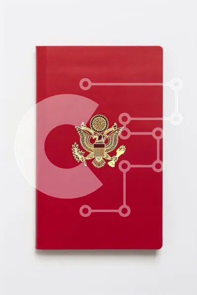 Intra Συλλεκτικό Ξύλινο Παζλ Plywood  4mm - Κόκκινο εξώφυλλο εγγράφου με χρυσό έμβλημα Σε Ξύλινο Κουτί - Διαστάσεις: 10x10 cm – 25 κομμάτια