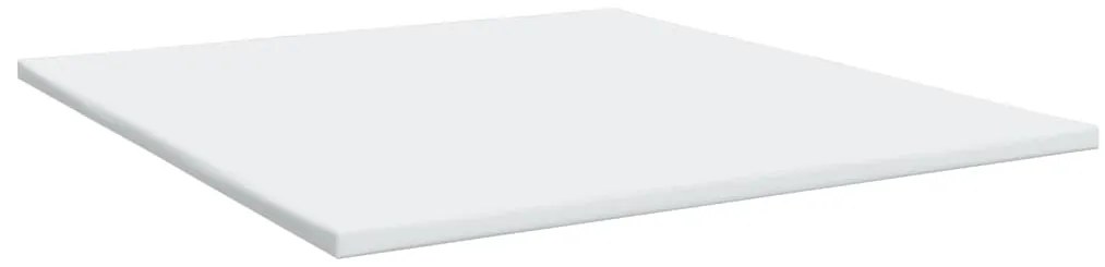 Κρεβάτι Boxspring με Στρώμα Μπλε 200x200 εκ. Βελούδινο - Μπλε
