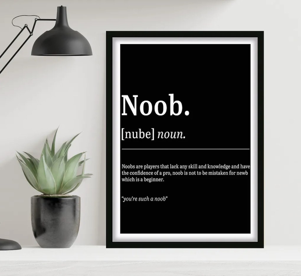 Πόστερ &amp; Κάδρο Noob GM153 40x50cm  Εκτύπωση Πόστερ (χωρίς κάδρο)