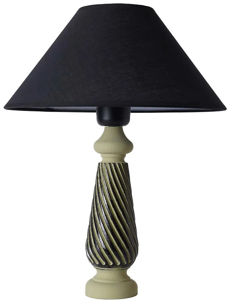 Φωτιστικό Επιτραπέζιο 687HMY2274 33x45cm E27 40W Green-Black Opviq