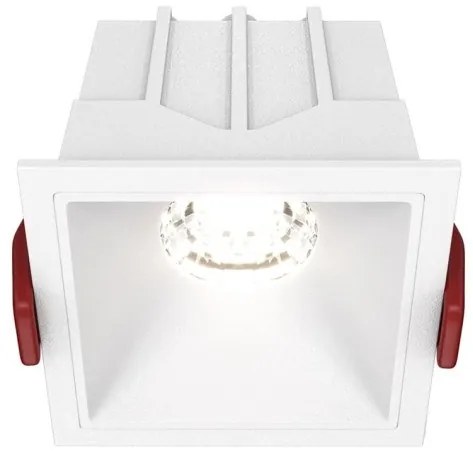 Χωνευτό Σποτ Οροφής Alfa LED 10W 4000K Λευκό DL043-01-10W4K-D-SQ-W MAYTONI-DL043-01-10W4K-D-SQ-W-Λευκό DL043-01-10W4K-D-SQ-W