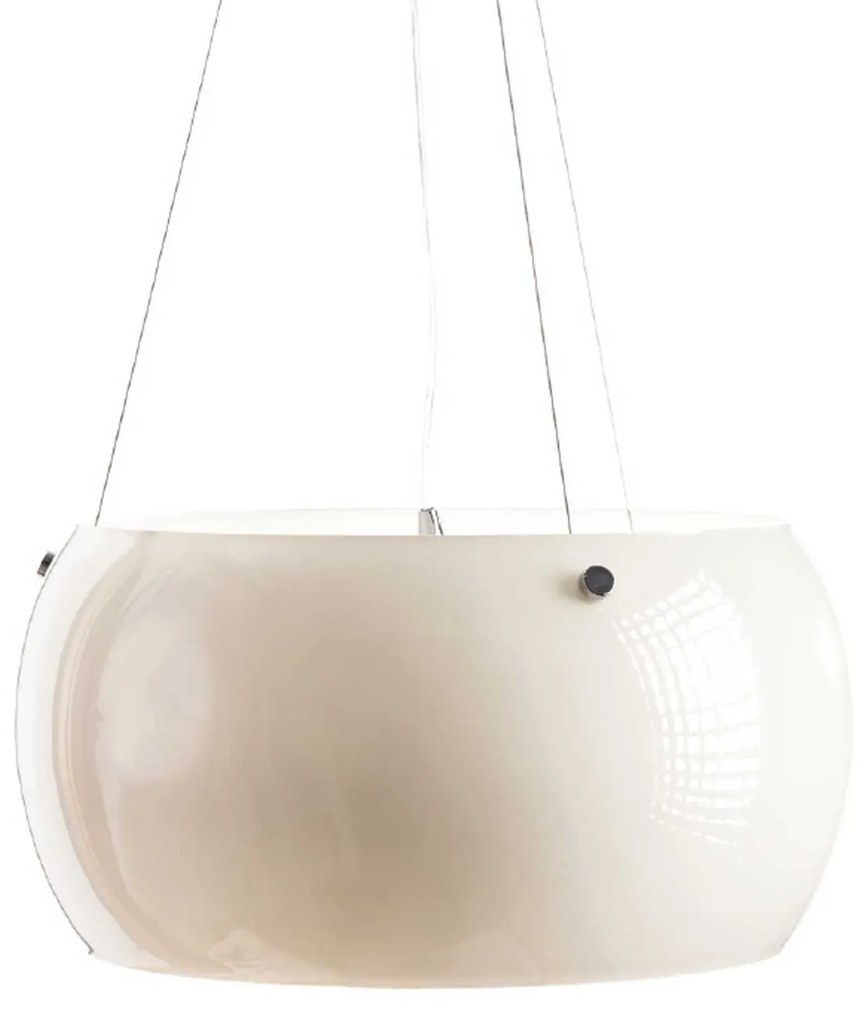 Φωτιστικό Οροφής Style CX1009P40WH White Glass