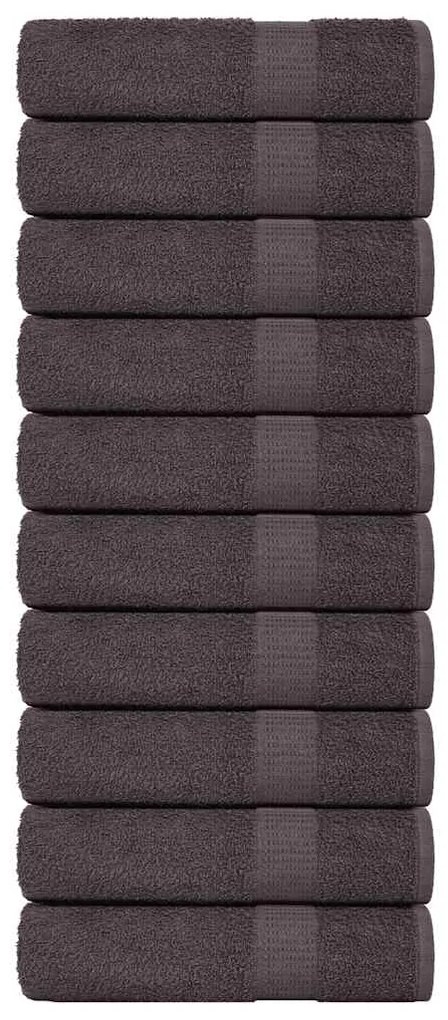 Πετσέτες Μπάνιου FROGN 10 τεμ. Ανθρακί 100x150 εκ. 360 γρ./μ²