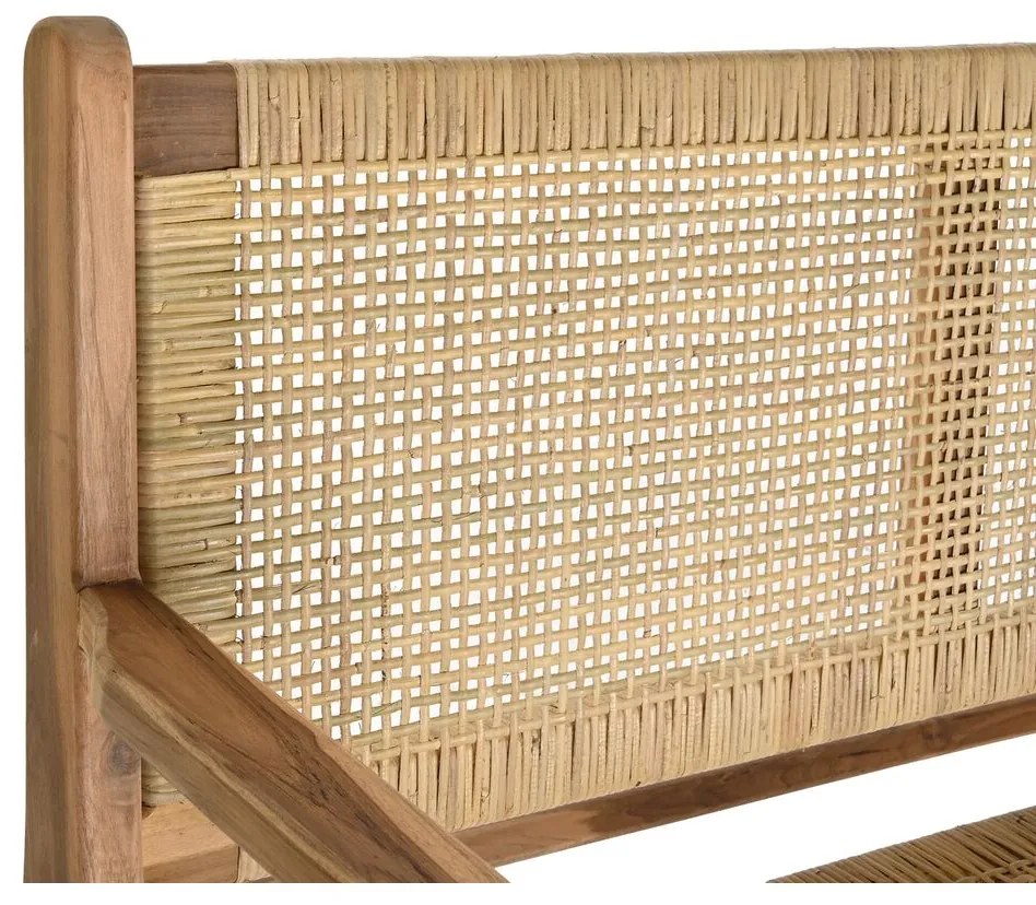 Παγκάκι DKD Home Decor Καφέ Φυσικό 120 x 76 x 68 cm