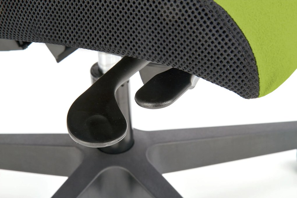 POP office chair, color: black / green DIOMMI V-NS-POP-FOT-ZIELONY