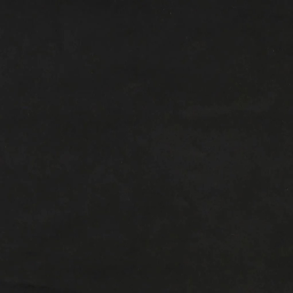 Πλαίσιο Κρεβατιού με Κεφαλάρι Μαύρο 160x200 εκ. Βελούδινο - Μαύρο