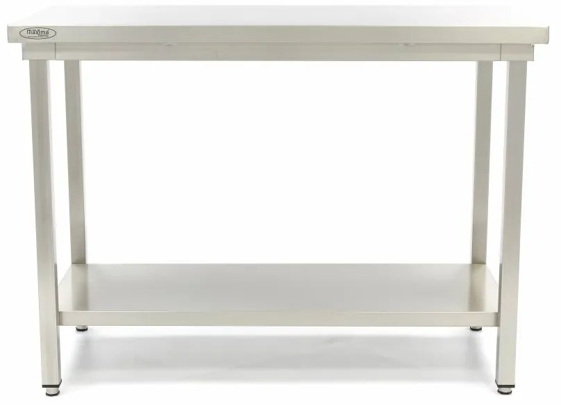 Stainless Steel Table - 200 x 70cm - Adjustable Height