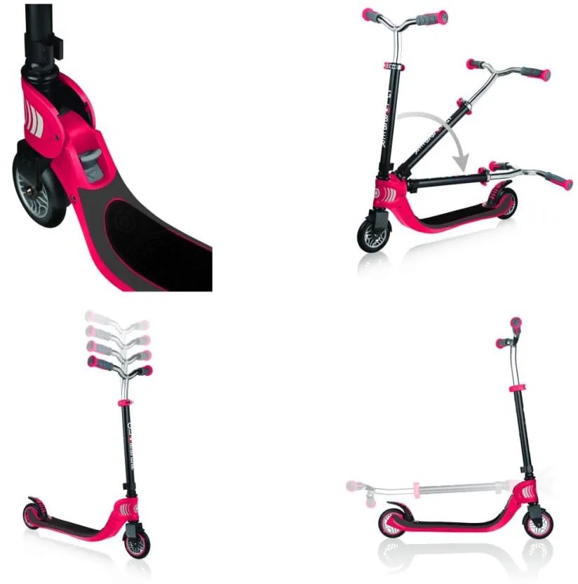 Πατίνι Foldable Flow125 Black-Red Globber