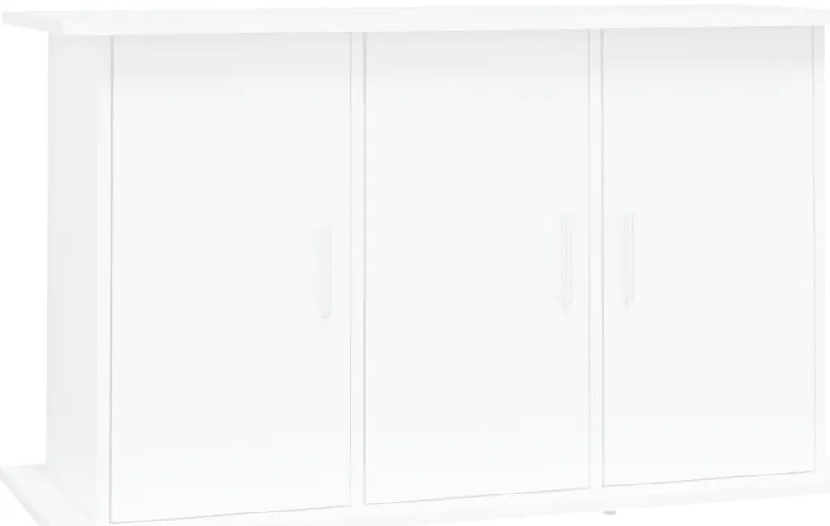 vidaXL Βάση Ενυδρείου Λευκή 101 x 41 x 58 εκ. από Επεξεργασμένο Ξύλο