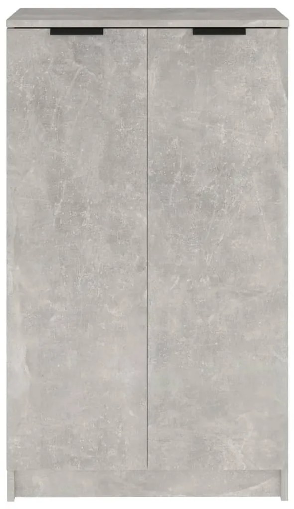 vidaXL Παπουτσοθήκη Γκρι Σκυροδέματος 59x35x100,5 εκ. Επεξεργασμένο Ξύλο