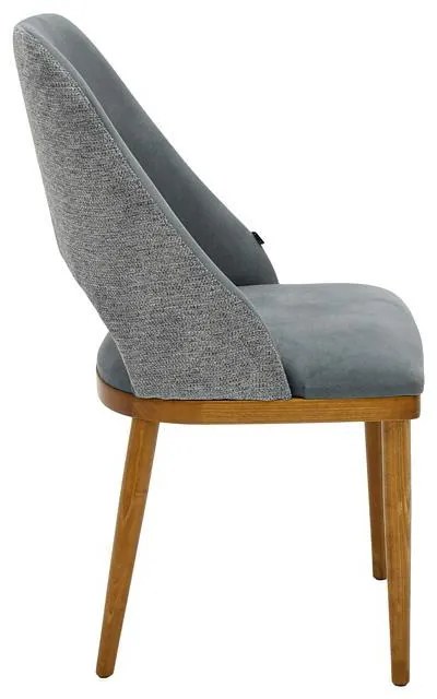 Καρέκλα τραπεζαρίας Castel Fylliana Denim χρώμα 50x56x93εκ. 2αδα 50x56x93 εκ.