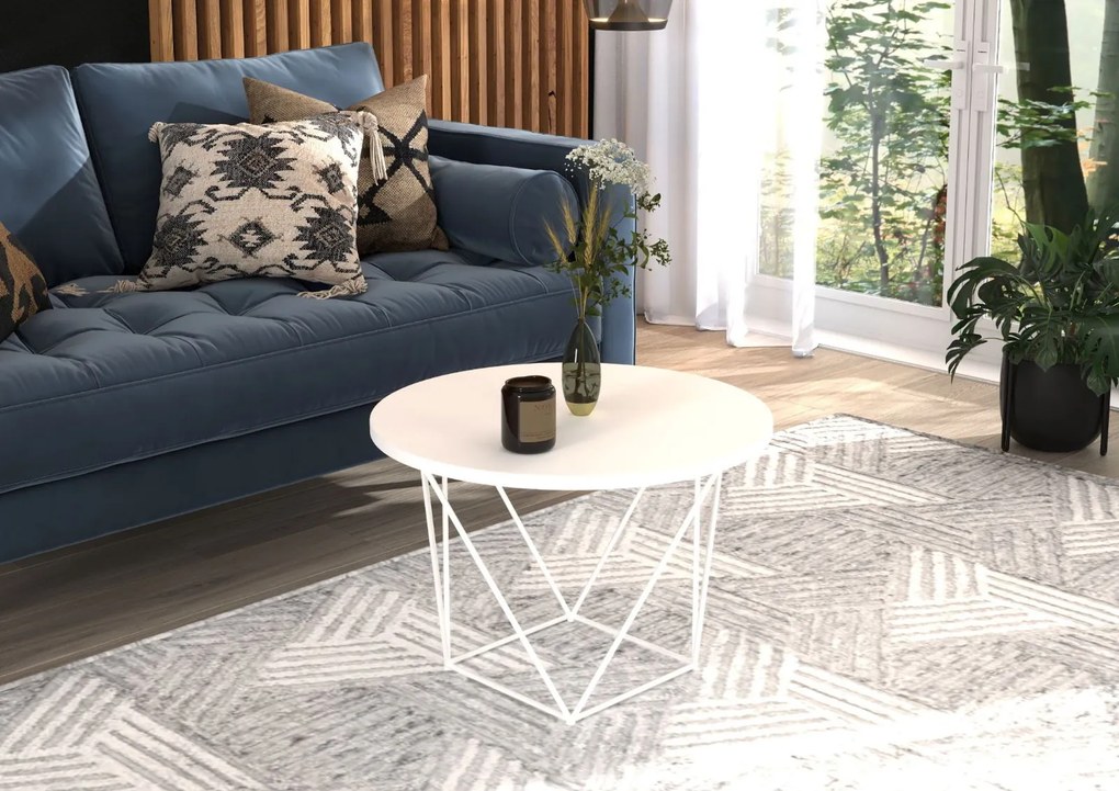 Τραπεζάκι σαλονιού Sofy round-Leuko