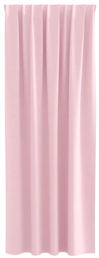 vidaXL Κουρτίνες 2 pcs Μωρουδίστικο Ροζ 260x140εκ. Πολυεστέρας