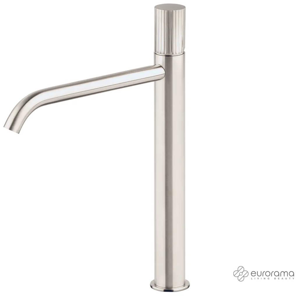 Μπαταρία Νιπτήρα Υψηλή με Βαλβίδα Clic-Clac oso Eurorama Inox 178309P-110