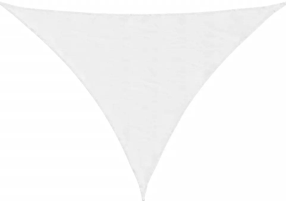 vidaXL Πανί Σκίασης Τρίγωνο Λευκό 3 x 4 x 5 μ. από Ύφασμα Oxford