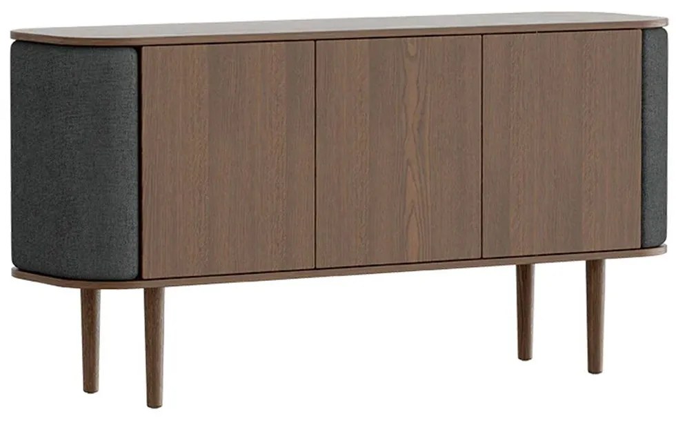 Μπουφές Treasures Horizons S 5775C711-04 150x43x75cm Dark Oak-Dark Grey Umage Steel,Wood