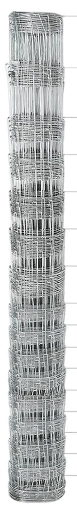vidaXL Φράχτης  1.2x10 m Γαλβανισμένο Ατσάλι