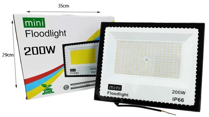 Mini Προβολέας 200W IP66 - Mini Floodlight