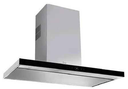Teka DPL 986 T Ecopower Inox/Μαύρο Κρύσταλλο Απορροφητήρας Καμινάδα Τοίχου 90cm Εγγύηση 2+1 Χρόνια