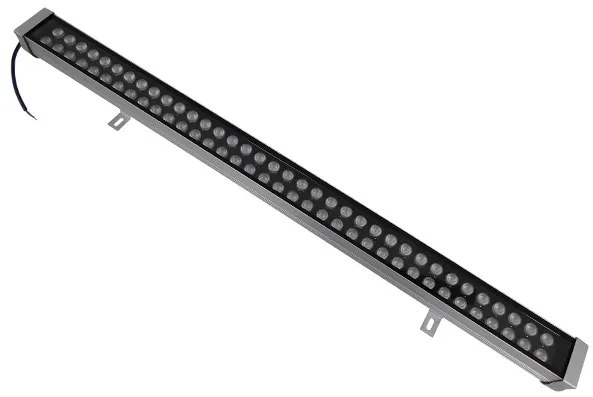 Wall Washer LED GENIUS 72W IP66 Ροζ 100cm Μαύρο 05120 Globostar 05120 Μαύρο