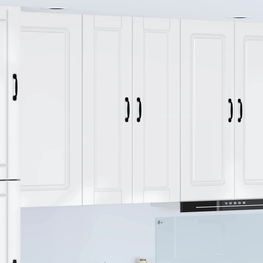 vidaXL Ντουλάπα Κουζίνας Υψηλής γυαλάδας λευκό 30 x 31 x 100 εκ.