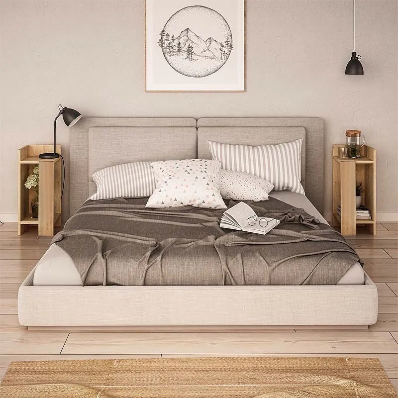 ΚΟΜΟΔΙΝΟ ELOS MEGAPAP ΣΕΤ 2 ΤΕΜΑΧΙΩΝ ΧΡΩΜΑ SAPPHIRE OAK 25X27X60ΕΚ.