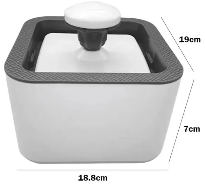Αυτόματος διανομέας νερού/Συντριβάνι - Pet Water Fountain 2.5lt