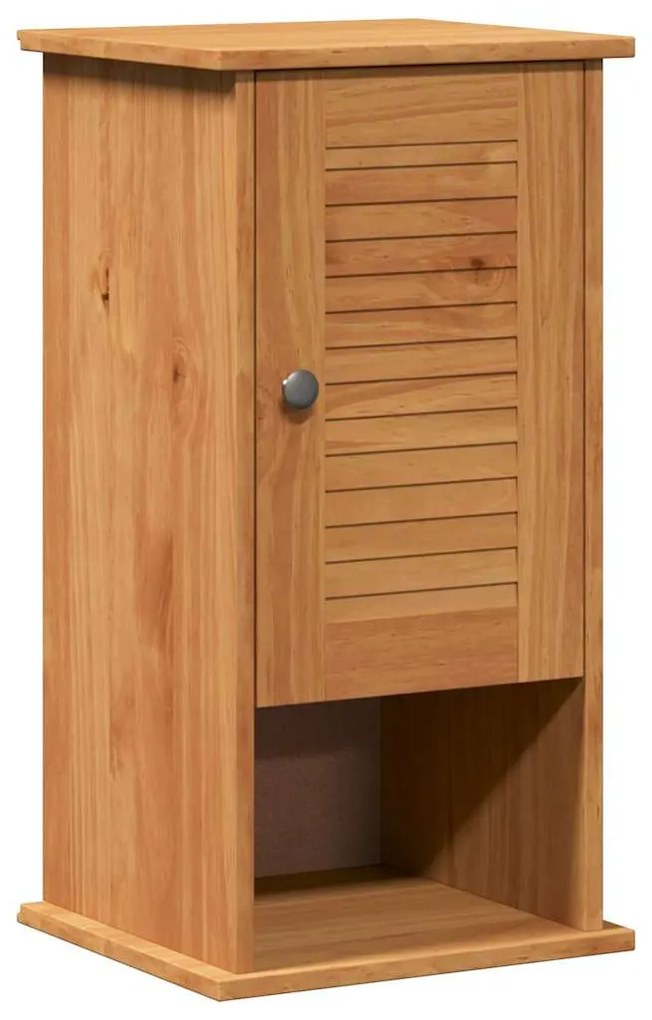 vidaXL Τοίχου Ντουλάπα Μπάνιου VIGO καφέ μελί 37 x 34 x 71.5 εκ.