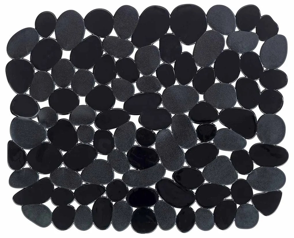 Χαλάκι Νεροχύτη (31x26) Wenko Stone Black 54696100