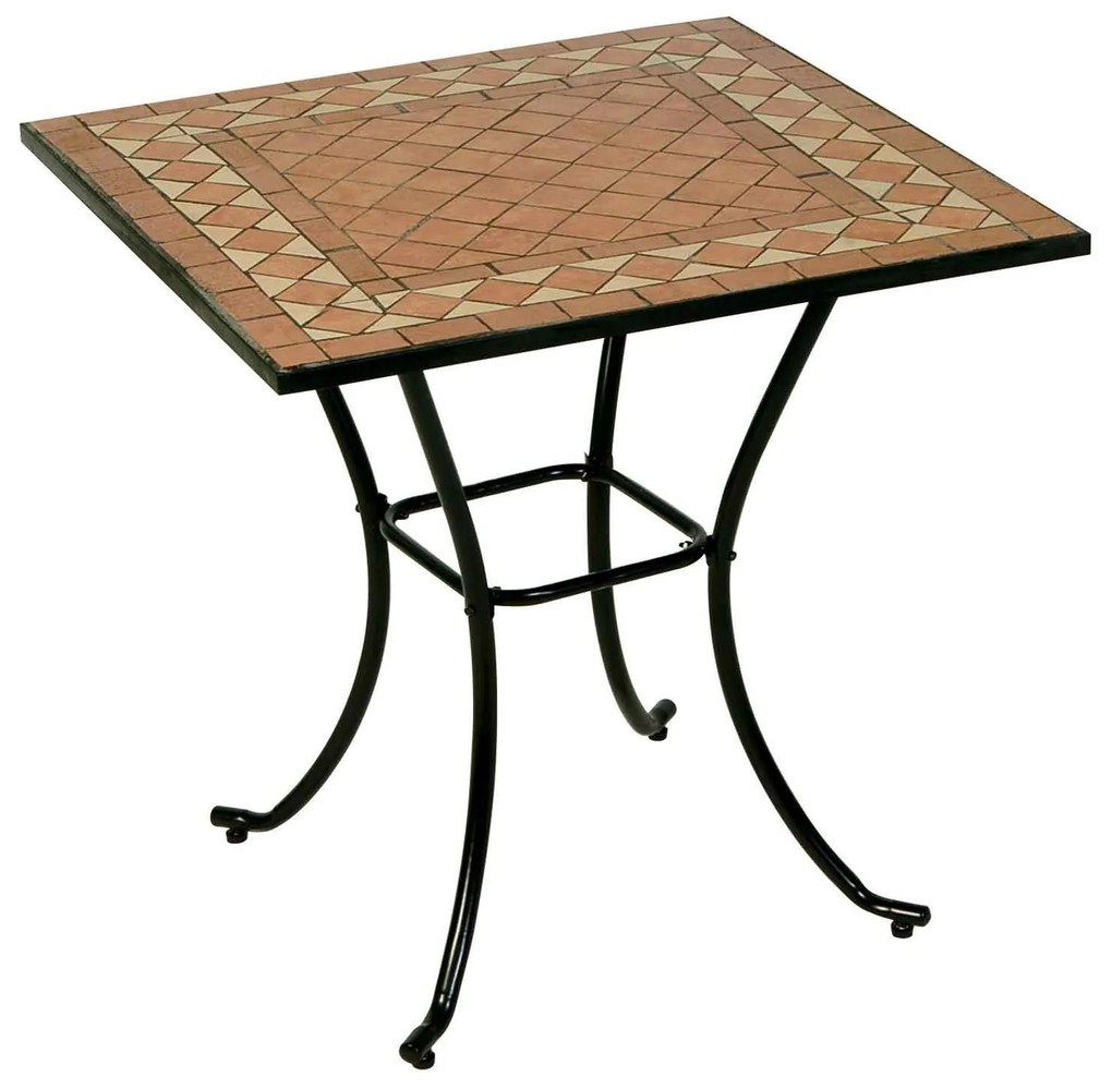Τραπέζι Τετράγωνο BS013-010 Black 70X70X75cm