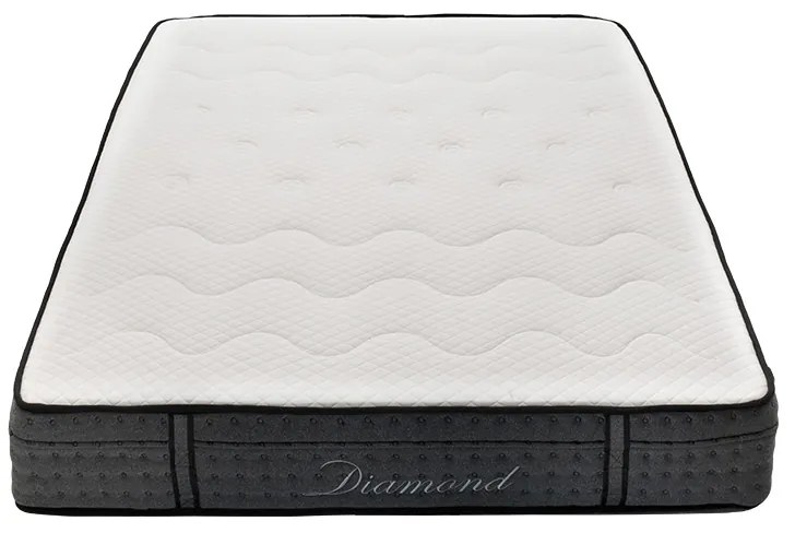ΣΤΡΩΜΑ DIAMOND PAKOWORLD POCKET SPRING+GEL MEMORY FOAM 25-27CM 150X200ΕΚ