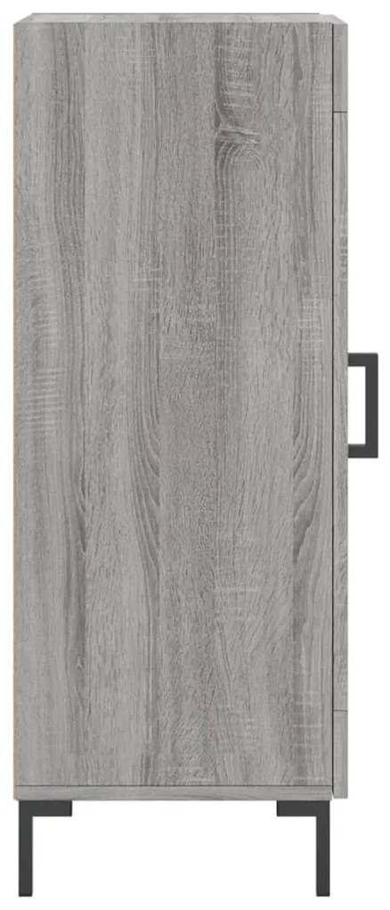 vidaXL Ντουλάπι Γκρι Sonoma 34,5x34x90 εκ. από Επεξεργασμένο Ξύλο