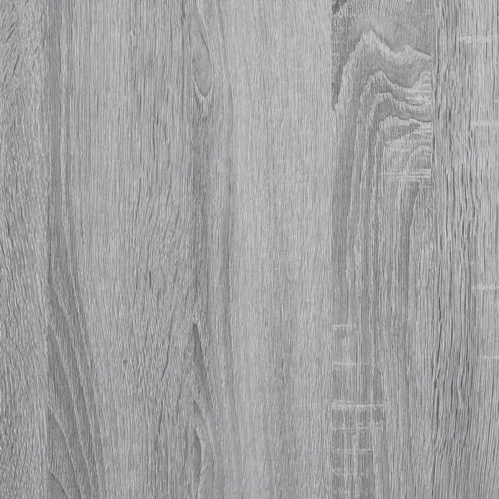 Μπουφές Γκρι Sonoma 101x35,5x74,5 εκ. από Επεξεργασμένο Ξύλο - Γκρι