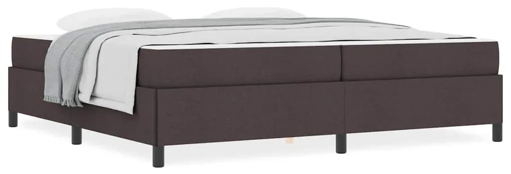 vidaXL Κρεβάτι με ελατήρια Καφέ 200 x 200 cm