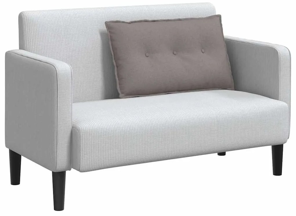 vidaXL Μαξιλάρι Πλάτης Taupe 80 x 19 x 50 εκ ύφασμα