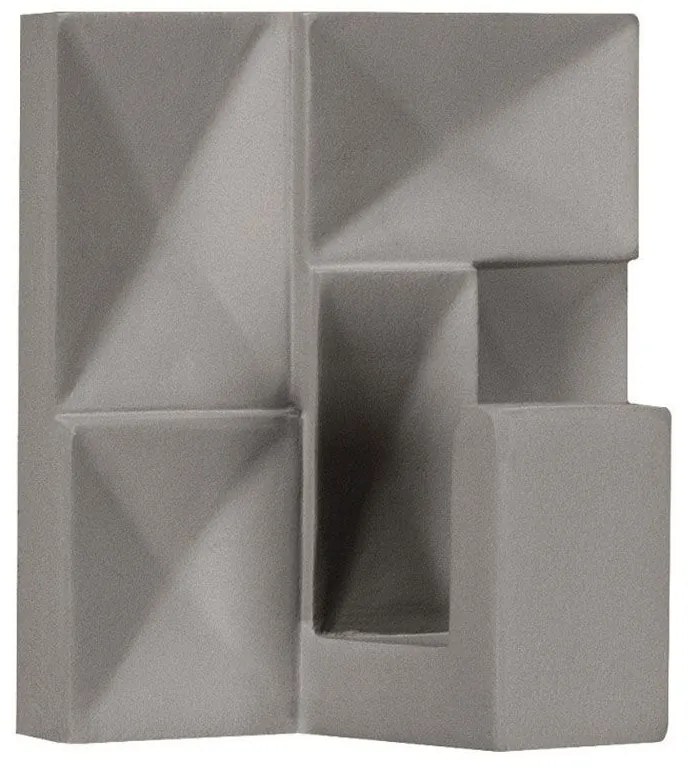 Κρεμάστρα Μπάνιου Brinkle 5x5cm Platinum Kleine Wolke Polyresin