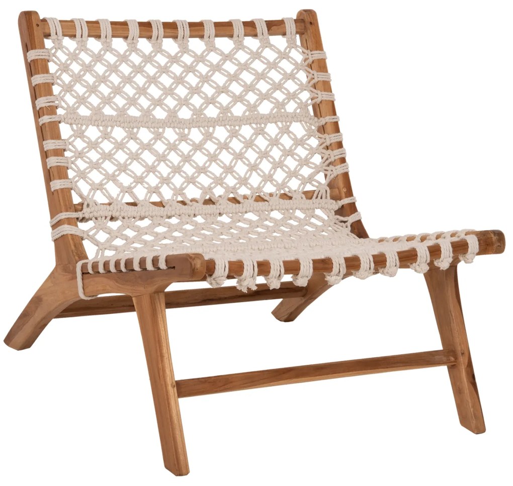 Intrahome ΠΟΛΥΘΡΟΝΑ RENNES .01 ΤΕΑΚ ΞΥΛΟ NYLON ΣΧΟΙΝΙ ΛΕΥΚΟ 65x77x68Υεκ. intraho-1645849
